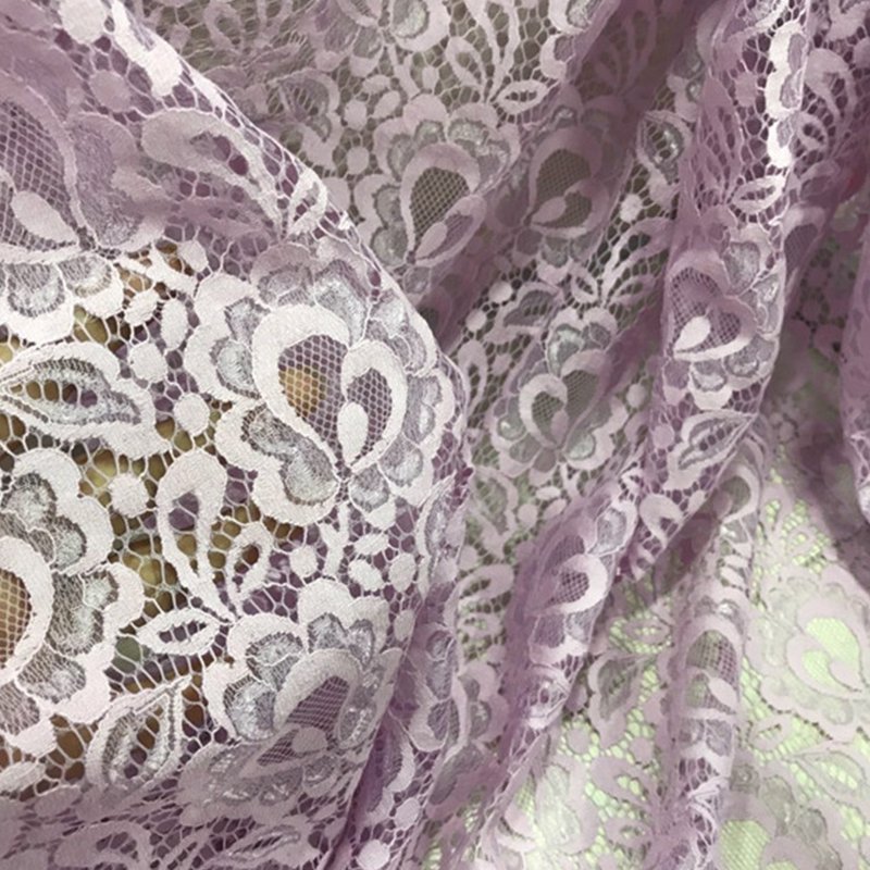 Dress Cutwork Nylon Lace Fabric for Women's Wear Wholesale Supplier 8